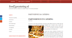 Desktop Screenshot of food2gocatering.nl